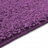 Zestaw mat łazienkowych antypoślizgowych 2 pcs Fioletowy PP