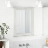 Lustro VIGO Antyczna biel 55,5 x 5 x 70 cm Lite drewno sosnowe