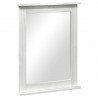 Lustro VIGO Antyczna biel 55,5 x 5 x 70 cm Lite drewno sosnowe