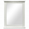 Lustro VIGO Antyczna biel 55,5 x 5 x 70 cm Lite drewno sosnowe