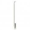Lustro VIGO Antyczna biel 55,5 x 5 x 70 cm Lite drewno sosnowe