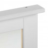 Lustro VIGO Antyczna biel 55,5 x 5 x 70 cm Lite drewno sosnowe