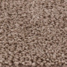 Zestaw mat łazienkowych antypoślizgowych 3 pcs Brązowy PP