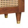 Szafka pod telewizor Brązowy 105 x 33,5 x 46 cm Drewno z mango