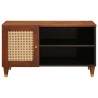 Szafka pod telewizor Brązowy 80 x 31,5 x 46 cm Drewno z mango