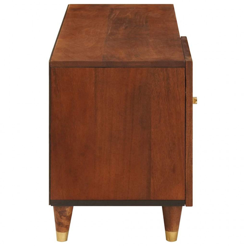Szafka pod telewizor Brązowy 80 x 31,5 x 46 cm Drewno z mango