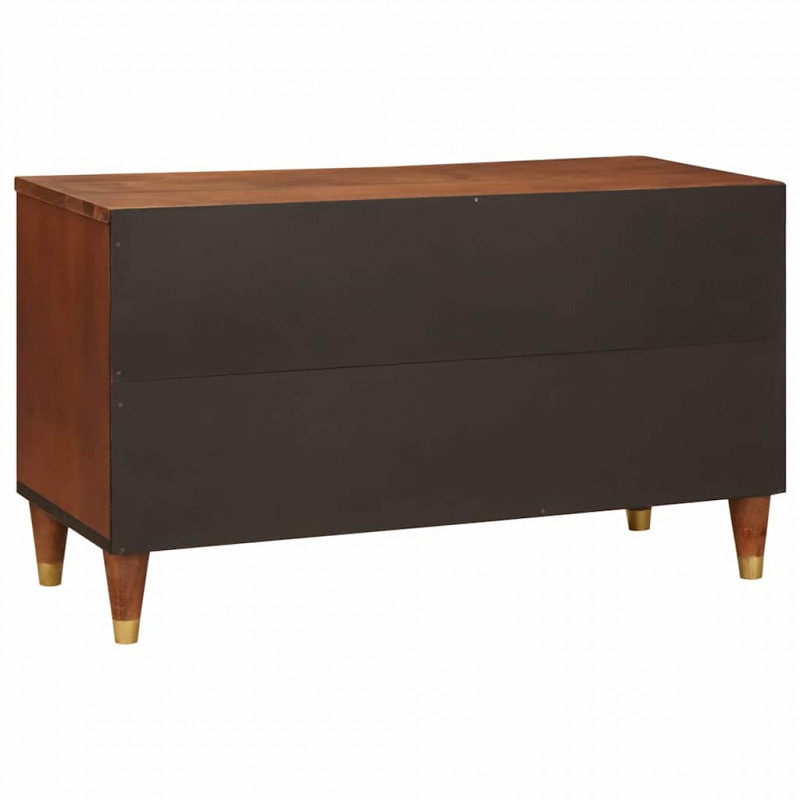 Szafka pod telewizor Brązowy 80 x 31,5 x 46 cm Drewno z mango