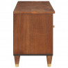 Szafka pod telewizor Brązowy 100 x 33,5 x 46 cm Drewno z mango