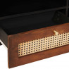 Szafka pod telewizor Brązowy 80 x 33,5 x 46 cm Drewno z mango