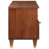 Szafka pod telewizor Brązowy 100 x 33,5 x 46 cm Drewno z mango