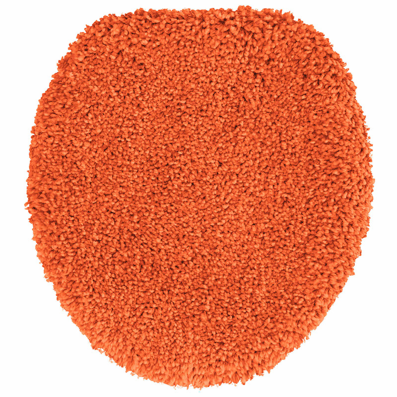 Zestaw mat łazienkowych antypoślizgowych 3 pcs Pomarańczowy PP