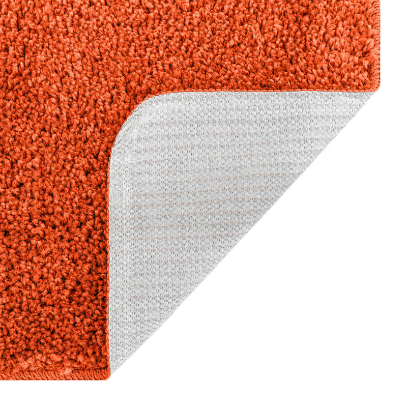 Zestaw mat łazienkowych antypoślizgowych 3 pcs Pomarańczowy PP