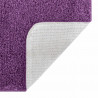 Zestaw mat łazienkowych antypoślizgowych 3 pcs Fioletowy PP