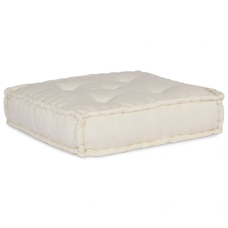 Modułowa sofa w kolorze kremowym, 70x70x54, tkanina