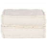 Modułowa sofa kremowa 70x70x36 Tkanina