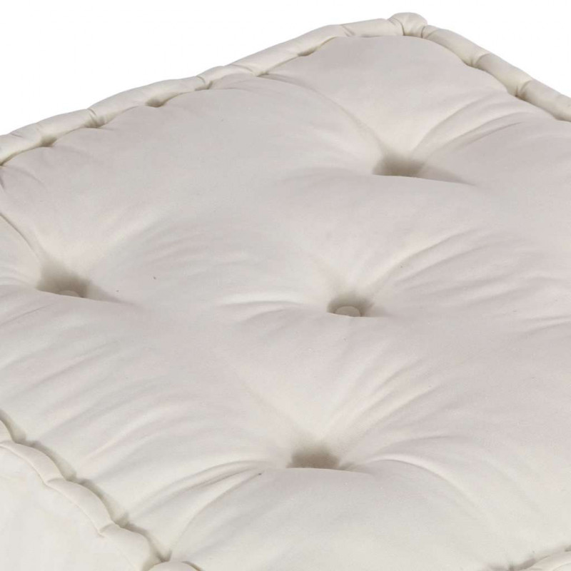 Modułowa sofa kremowa 70x70x36 Tkanina