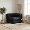 Modułowa sofa, antracytowa, 70x70x54, tkanina