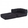 Modułowa sofa, antracytowa, 70x70x54, tkanina
