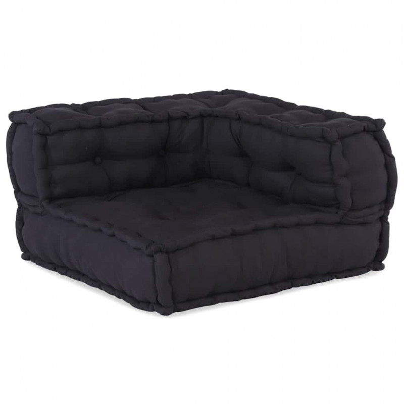Modułowa sofa, antracytowa, 70x70x54, tkanina