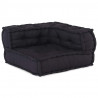 Modułowa sofa, antracytowa, 70x70x54, tkanina