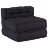 Modułowa sofa, antracytowa, 70x70x54, tkanina