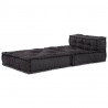 Modułowa sofa, antracytowa, 70x70x54, tkanina