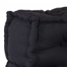 Modułowa sofa, antracytowa, 70x70x54, tkanina