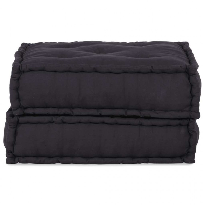 Modułowa sofa, antracytowa, 70x70x36, tkanina