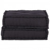 Modułowa sofa, antracytowa, 70x70x36, tkanina