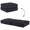 Modułowa sofa, antracytowa, 70x70x36, tkanina