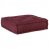 Modułowa sofa, bordowy, 70x70x36, materiał
