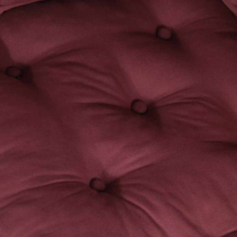 Modułowa sofa, bordowy, 70x70x36, materiał