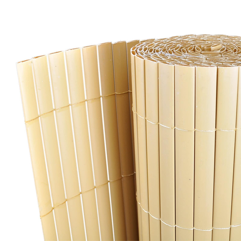 Panele Ogrodzeniowe Żółty PVC