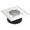 Solarne lampy najazdowe, 6 szt., kwadratowe