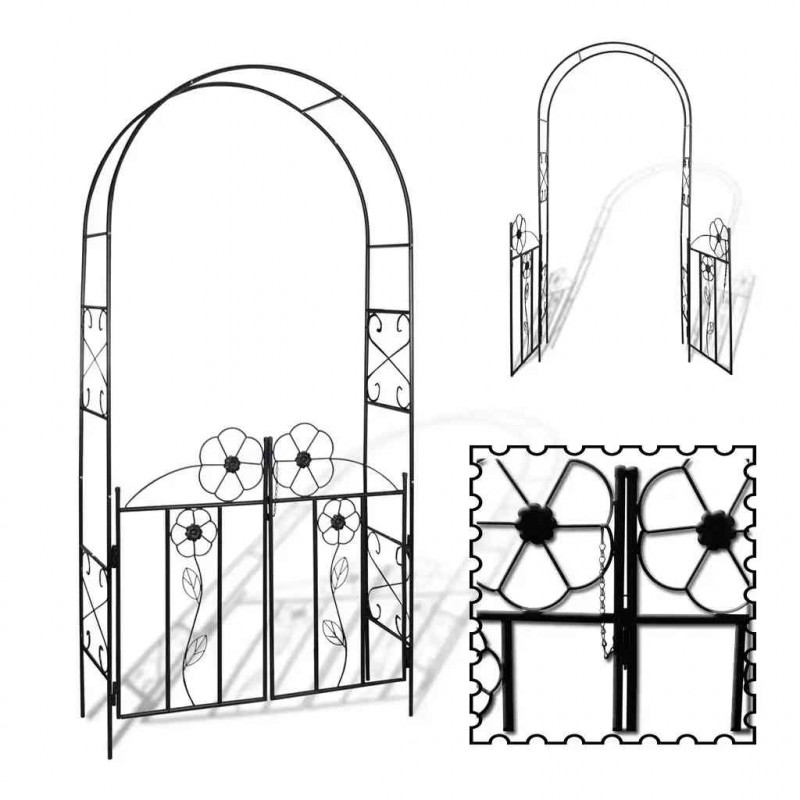 Pergola, furtka ogrodowa