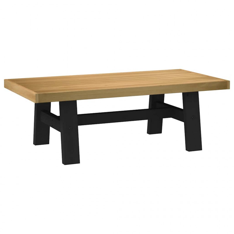 Stolik kawowy, NOAIN, 120x60x40 cm, lite drewno sosnowe