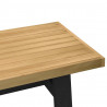 Stolik kawowy, NOAIN, 120x60x40 cm, lite drewno sosnowe