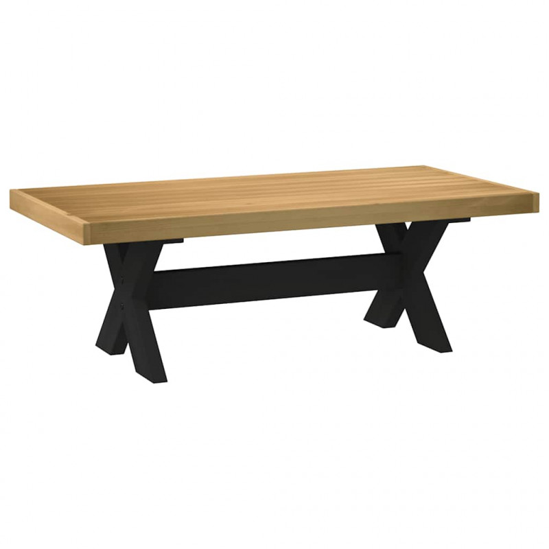 Stolik kawowy, NOAIN, 120x60x40 cm, lite drewno sosnowe