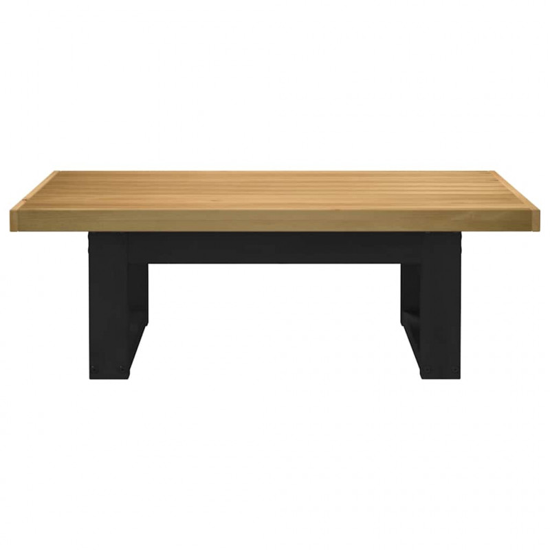 Stolik kawowy, NOAIN, 120x60x40 cm, lite drewno sosnowe
