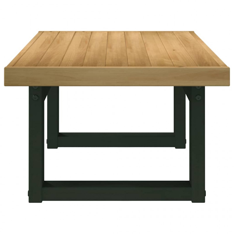 Stolik kawowy, NOAIN, 120x60x40 cm, lite drewno sosnowe