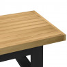 Stolik kawowy, NOAIN, 120x60x40 cm, lite drewno sosnowe