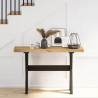 Stolik konsolowy, NOAIN, 120x30x75 cm, lite drewno sosnowe