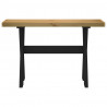 Stolik konsolowy, NOAIN, 120x30x75 cm, lite drewno sosnowe