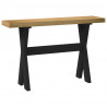Stolik konsolowy, NOAIN, 120x30x75 cm, lite drewno sosnowe