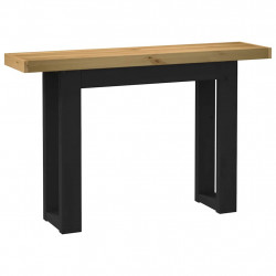 Stolik konsolowy, NOAIN, 120x30x75 cm, lite drewno sosnowe