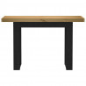 Stolik konsolowy, NOAIN, 120x30x75 cm, lite drewno sosnowe