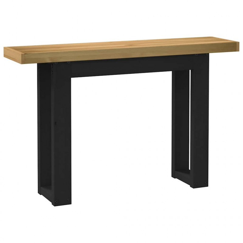 Stolik konsolowy, NOAIN, 120x30x75 cm, lite drewno sosnowe