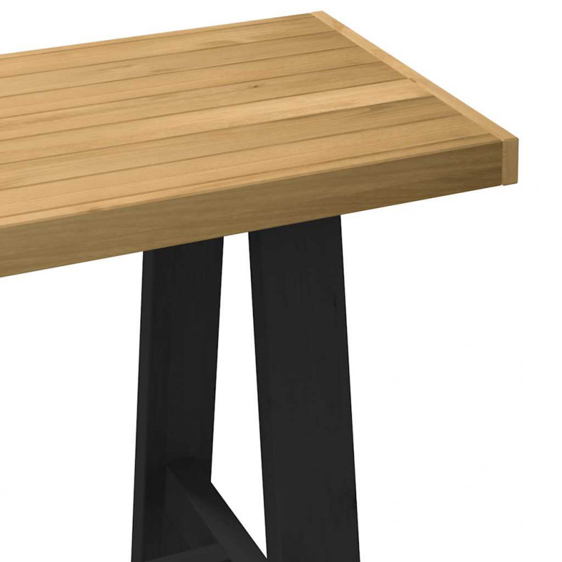 Biurko, NOAIN, 120x50x75 cm, lite drewno sosnowe