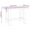 Biurko, NOAIN, 120x50x75 cm, lite drewno sosnowe