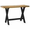 Biurko, NOAIN, 120x50x75 cm, lite drewno sosnowe